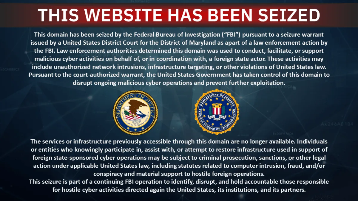 FBI închide site-urile unui grup de hackeri pro-iranieni